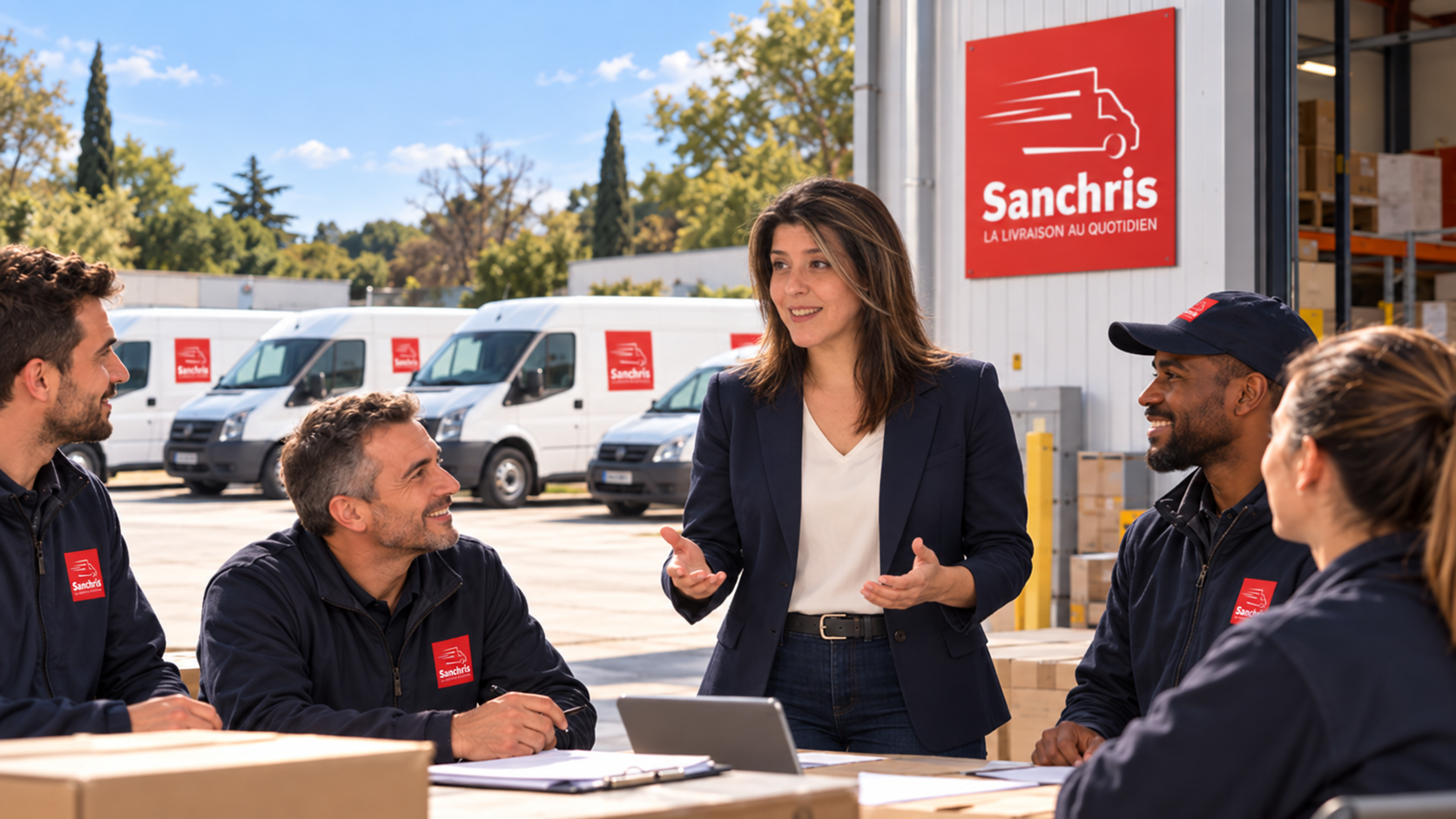 Brief &eacute;quipe Sanchris messagerie